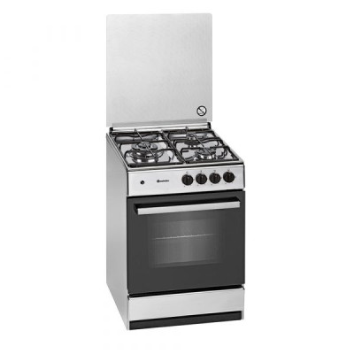 Meireles E 541 X NAT cocina Cocina independiente Gas natural Encimera de gas Blanco