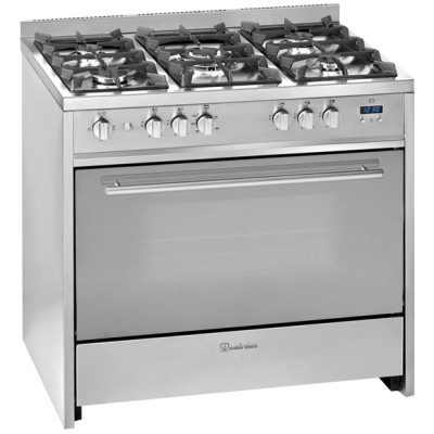 Meireles G 910 X NAT Cocina independiente Gas Encimera de gas Acero inoxidable