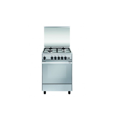 Vitrokitchen UN6050IB cocina Cocina independiente Gas Encimera de gas Acero inoxidable