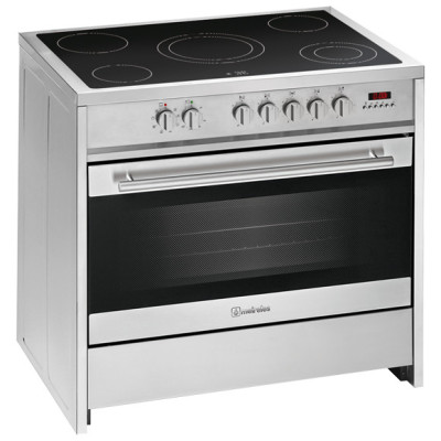 Meireles E 912 X cocina Cocina independiente Eléctrico Acero inoxidable