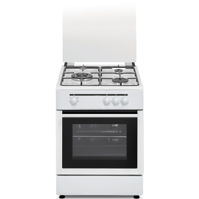 Vitrokitchen CB5530B Cocina independiente Gas Encimera de gas Blanco