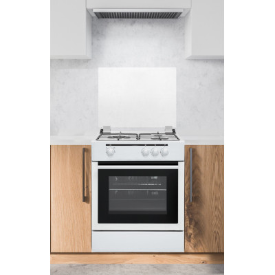 Vitrokitchen CB5530B Cocina independiente Gas Encimera de gas Blanco