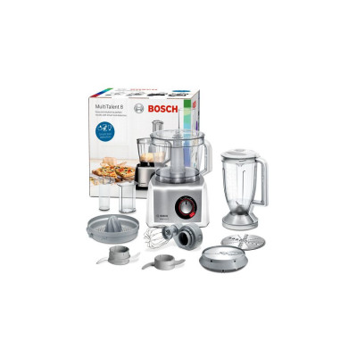 Bosch MC812S820 robot de cocina 1250 W 3,9 L Acero inoxidable, Blanco