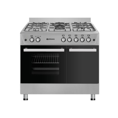 Cocina de Gas Butano Johnson COCI90PBX, 90 cm, Inox., 5 quemadores Cocina de Gas Butano Johnson COCI90PBX, 90 cm, Inox., 5 quemadores