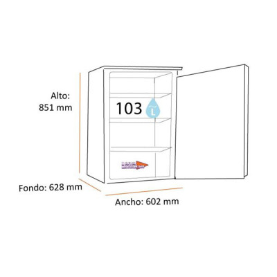 Congelador Bajo Encimera Liebherr GP 1486-21, 4 cajones, 103L, FrostSafe, Puerta reversible, 85,1 x 60,2x 62,8 cm, A***, Blanco Congelador Bajo Encimera Liebherr GP 1486-21, 4 cajones, 103L, FrostSafe, Puerta reversible, 85,1 x 60,2x 62,8 cm, A***, Blanco