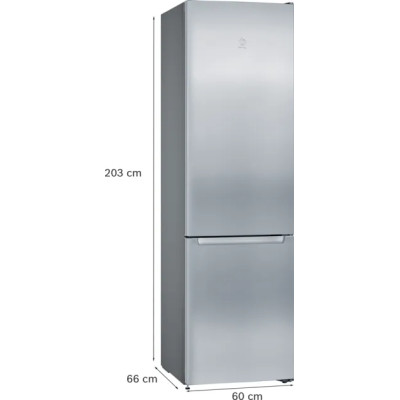 Combi Balay 3KFE763XI, Independiente, 368 L, No Frost, 203 x 60 (cm), E, Acero inoxidable