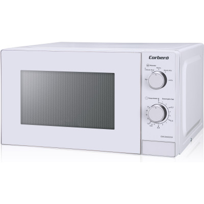 Corbero CMICM4020W microondas Blanco Solo microondas Encimera 20 L 700 W