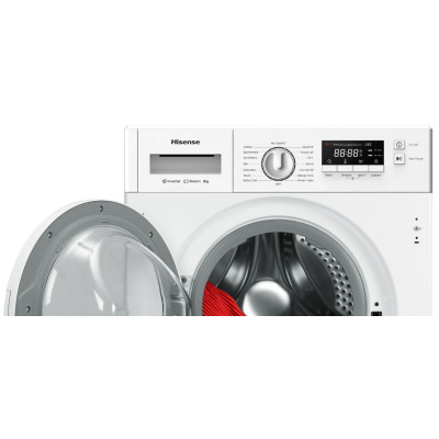Hisense WF3M841BWIES lavadora Carga frontal 8 kg 1400 RPM Blanco