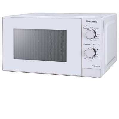 Corbero CMICM5020GW microondas Blanco Microondas con grill Encimera 20 L 700 W