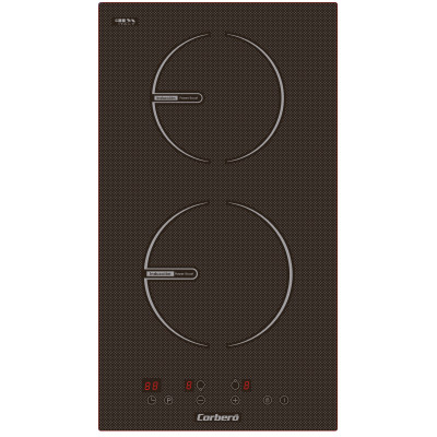 Corbero CCIG2902D hobs Negro Integrado 29 cm Con placa de inducción 2 zona(s)