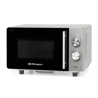 Orbegozo MIG 2047 CE microondas Acero inoxidable Microondas con grill Encimera 20 L 1150 W