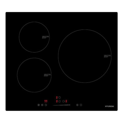 Hyundai HI3600S hobs Negro Integrado 60 cm Cerámico 3 zona(s)