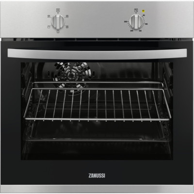 Zanussi ZOB20311XU horno 53 L Negro, Acero inoxidable