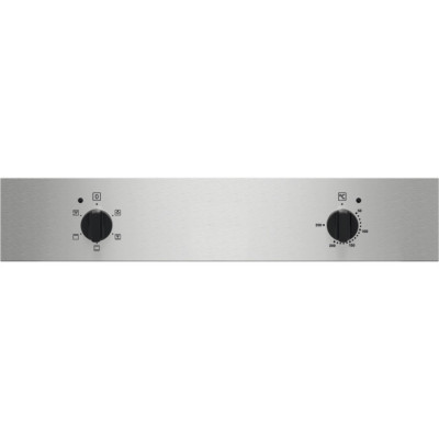 Zanussi ZOHNC0X1 53 L 1875 W Negro, Acero inoxidable