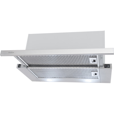 Amica OTP6241I campana Semintegrada (extraíble) Acero inoxidable 415 m³ h