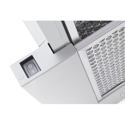 Amica OTP6241I campana Semintegrada (extraíble) Acero inoxidable 415 m³ h