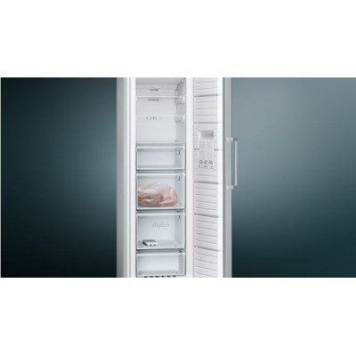 Siemens iQ300 GS36NVI3P congelador Congelador vertical Independiente 242 L Cromo
