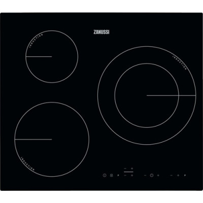 Zanussi ZM6233IOK Negro Integrado 60 cm Con placa de inducción 3 zona(s)