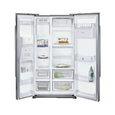 Balay 3FA4664X nevera puerta lado a lado Independiente 523 L Gris, Acero inoxidable