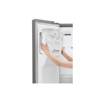 LG GSL760PZXV nevera puerta lado a lado Independiente 601 L F Acero inoxidable