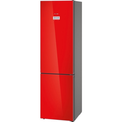 Bosch Serie 8 KGF39SR45 nevera y congelador Independiente 343 L Rojo