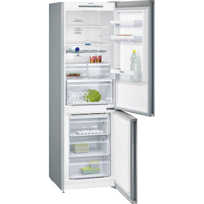 Siemens iQ300 KG36NVI3A nevera y congelador Independiente 324 L Acero inoxidable