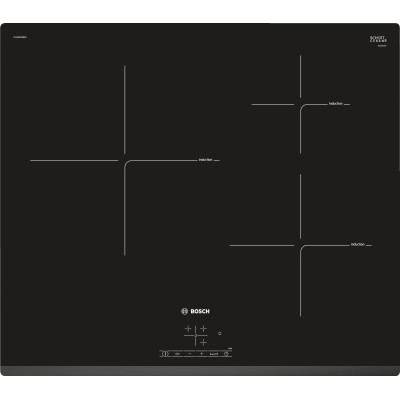 Bosch Serie 4 PUJ631BB2E hobs Negro Integrado Con placa de inducción 3 zona(s)