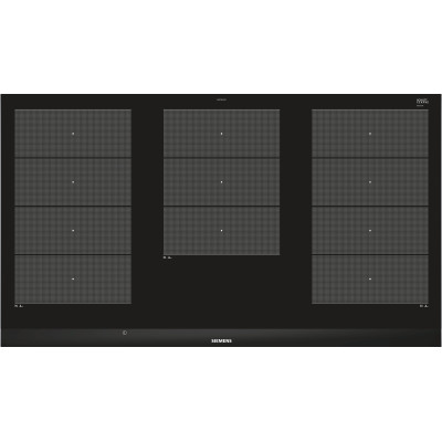 Siemens EX975LXC1E hobs Negro, Acero inoxidable Integrado Con placa de inducción 5 zona(s)