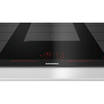 Siemens EX975LXC1E hobs Negro, Acero inoxidable Integrado Con placa de inducción 5 zona(s)