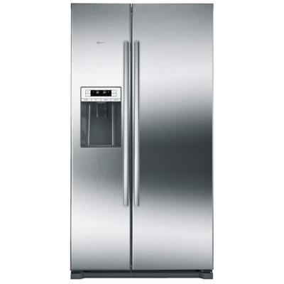Neff KA3902I20 nevera puerta lado a lado Independiente 533 L Acero inoxidable