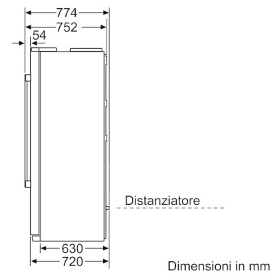 Neff KA3902I20 nevera puerta lado a lado Independiente 533 L Acero inoxidable
