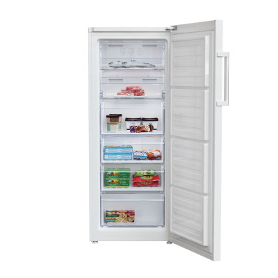 Beko RFNE270K21W congelador Congelador vertical Independiente 214 L Blanco