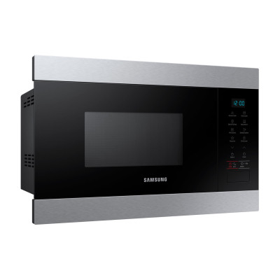 Samsung MS22M8074AT EF microondas Negro, Acero inoxidable Solo microondas Integrado 22 L 850 W