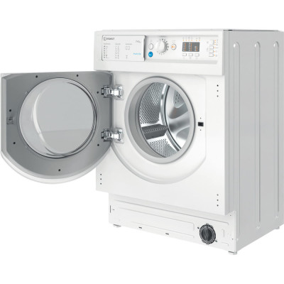 Indesit BI WDIL 751251 EU N lavadora-secadora Integrado Carga frontal Blanco F