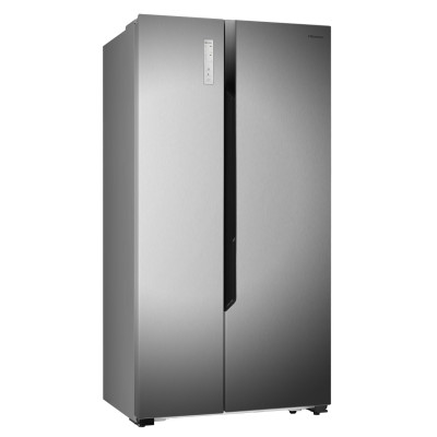 Hisense RS670N4HC2 nevera puerta lado a lado Independiente 521 L E Acero inoxidable
