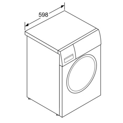 Siemens WM16W790ES lavadora Carga frontal 9 kg 1600 RPM Blanco