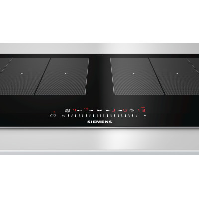 Siemens EX275FXB1E hobs Negro, Acero inoxidable Integrado Con placa de inducción 4 zona(s)