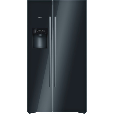 Bosch Serie 8 KAD92SB30 nevera puerta lado a lado Independiente 541 L Negro