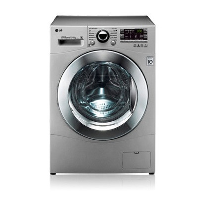 LG F14A8YD5 lavadora-secadora Independiente Carga frontal Plata