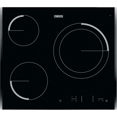 Zanussi zev6331bba Negro Integrado 60 cm Cerámico 3 zona(s)