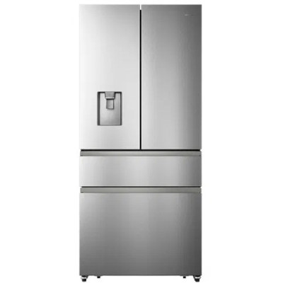 Hisense RF540N4WI1 nevera puerta lado a lado Independiente 425 L F Metálico