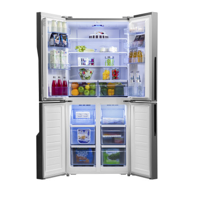 Hisense RQ562N4GW1 nevera puerta lado a lado Independiente 432 L Blanco