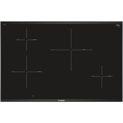 Bosch Serie 8 PIE875DC1E hobs Negro Integrado Con placa de inducción 4 zona(s)