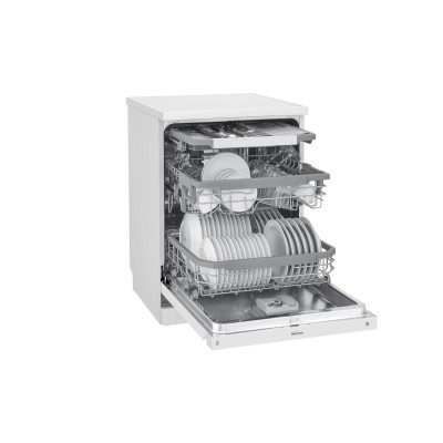 LG DF325FW lavavajillas Independiente 14 cubiertos E