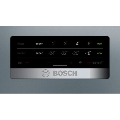 Bosch Serie 4 KGN39XIDP nevera y congelador Independiente 368 L D Acero inoxidable