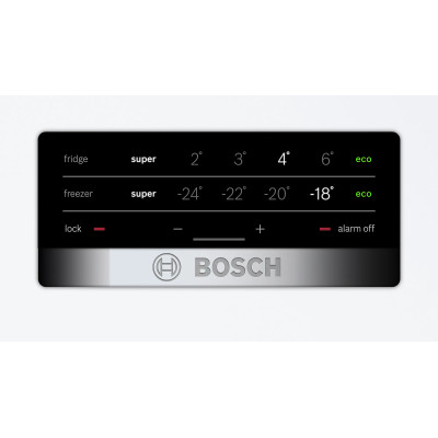 Bosch Serie 4 KGN39XWEA nevera y congelador Independiente 368 L E Blanco