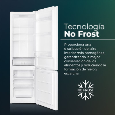 SVAN SC2602ENF nevera y congelador Independiente 326 L E Blanco