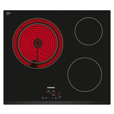 Siemens ET631BK17E hobs Negro Integrado Cerámico 3 zona(s)