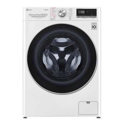 LG F4DV709H1 lavadora-secadora Independiente Carga frontal Blanco