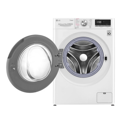 LG F4DV709H1 lavadora-secadora Independiente Carga frontal Blanco